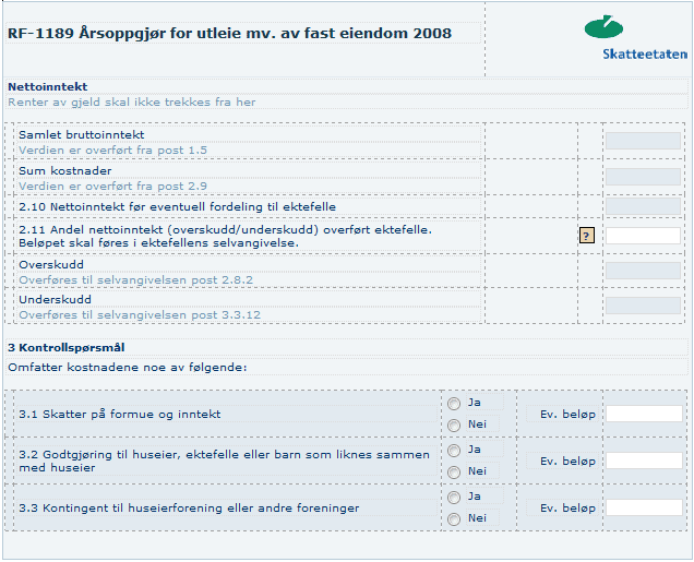 Hva Er Skjema Rf 1189